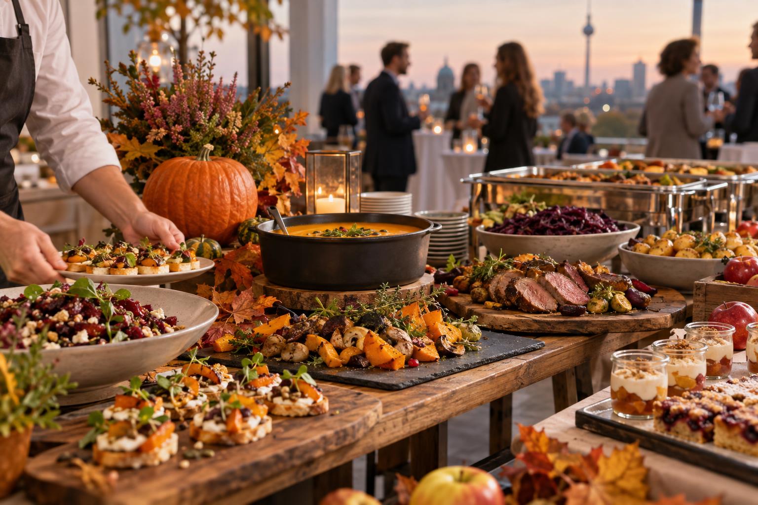 Herbstliches Catering in Berlin: Saisonale Genüsse für Ihre Feier